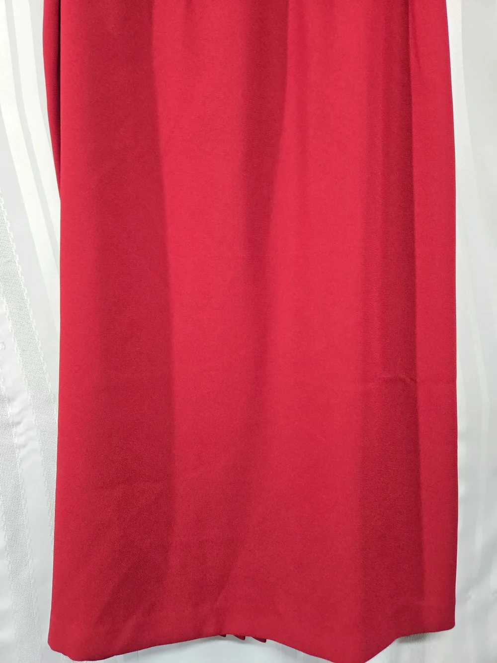 LESLEI FAY WOMENS Red Pleated MAXI Skirt - Classic SIZE 14